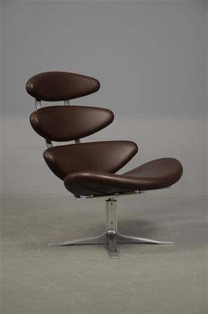 Poul M. Volther, lænestol, model EJ 5, Corona