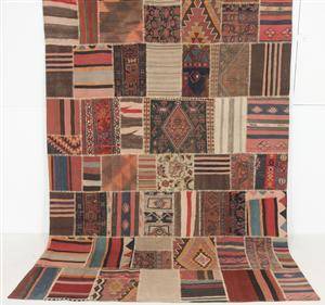 Matta, Patchwork kelim, 311x217 cm