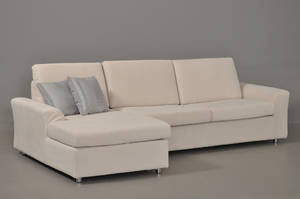 Sovesofa med chaiselong