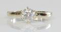 Solitairering, ca. 0.96 ct.
