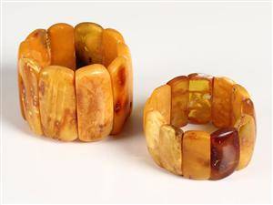 Armbånd, ravperler 2