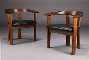 Dansk møbelproducent. Par lænestole 2