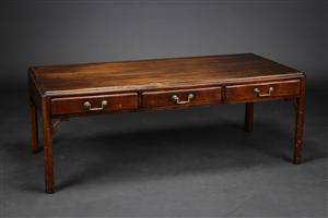 Engelsk sofabord af mahogni