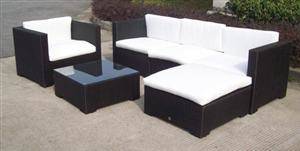 Mayfame. Udestuehavemøbler i sort polyrattan 4