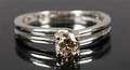 Solitairering Ca. 0.42 ct.