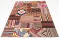 Matta, Patchwork kelim, 203x140 cm