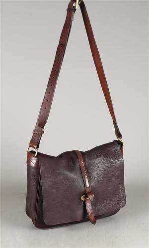 Mulberry, skuldertaske, messenger, brunt skind