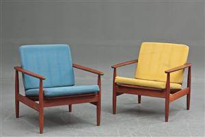 Dansk møbelproducent Hvilestole, teaktræ 2