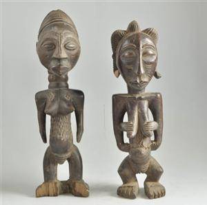 Två afrikanska skulpturer 2