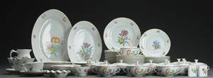 Bing Grøndahl. Saksisk blomst stel af porcelæn 73