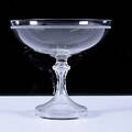 SKÅL PÅ FOT, glas, 181900-tal.
