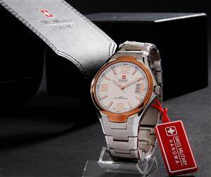 Swiss Military Hanowa. Herrearmbåndsur. Swiss made chronograph