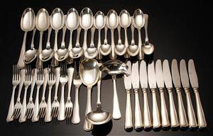 Sølvbestik, Dobbeltriflet 41