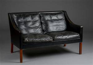 Børge Mogensen. To- pers. sofa, model 2208