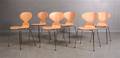 Arne Jacobsen, stolar, Myren modellnr. 3101 6