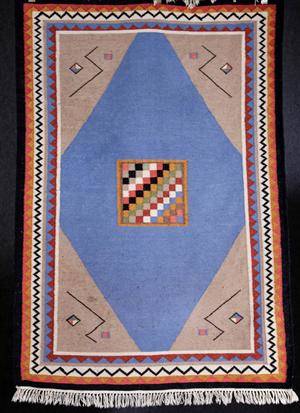 Orientalisk handvävd matta 195x136 cm