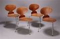Arne Jacobsen, stabelstole, Myren, teaktræ 4