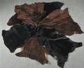 Samling lammskinn i brunt och svart, 7 st 7