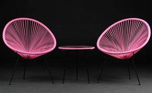 Havemøbelsæt Mexico Pink