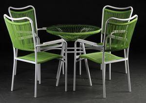 Havemøbelsæt PE-Polyrattan 5