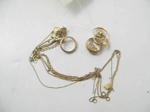 Parti guld, 18K samt 14K