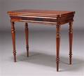 Spillebord, mahogny, 1800-tallets anden halvdel