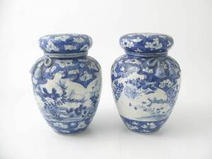 Lockurnor, 1 par Blåvitt