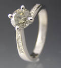 Solitaire ring ca. 1.25 ct.