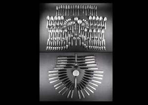 Horsens sølvvarefabrik bestik dele af sølv 134