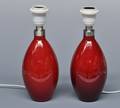 Peter Svarrer for Holmegaard. Cocoon bordlamper 2