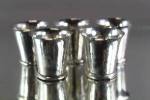 Muggar i silver 5 st