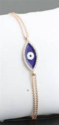 Diamond bracelet in 14k approx. 0.37ct