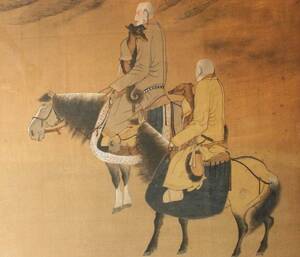 Japanisches Seidenbild 