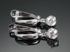 Diamant ørebøjler ca. 0.70 ct.