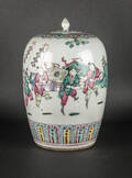 Kinesisk vase af porcelæn