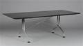 Antonio Citterio. Bord model Spatio.Aluminium, stål og specialudført plade af poleret granit