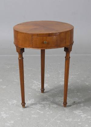 Drumtable, empire, 1830-tal