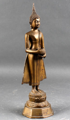 Buddha af bronze