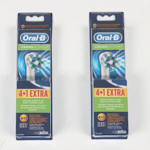 BORSTHUVUDEN 10st borstar, Oral-B, CrossAction