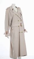 Burberry. Dobbeltradet trenchcoat damefrakke. Str. 4042 