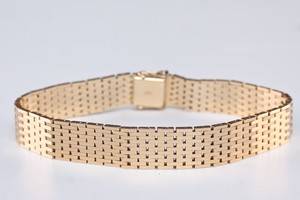 Murstens armlænke 14 kt. guld 25,8 gr.
