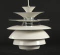 Poul Henningsen for Louis Poulsen. Kuglelamel  Snowball. Pendel 