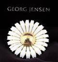 Georg Jensen. `Daisy´ jubilæumsbroche af forgyldt og emailleret sterlingsølv