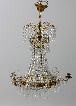 Ljuskrona, gustaviansk stil