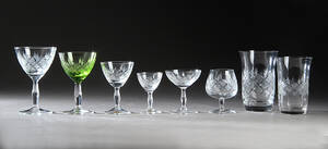Lyngby Glas. Glasbesætning Wien Antik 113