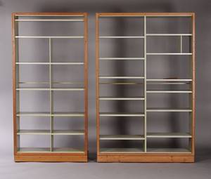 Børge Mogensen  Grethe Meyer. Boligens byggeskabe. To bogreoler 2