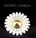 Georg Jensen. `Daisy´ jubilæumsbroche af forgyldt og emailleret sterlingsølv