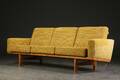 Hans J. Wegner. Tre-pers. sofa af egetræ, model GE-2363 