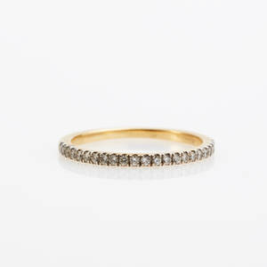 Ring guld med småbriljanter