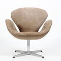 Arne Jacobsen. Svanen, i gråligt nubuck